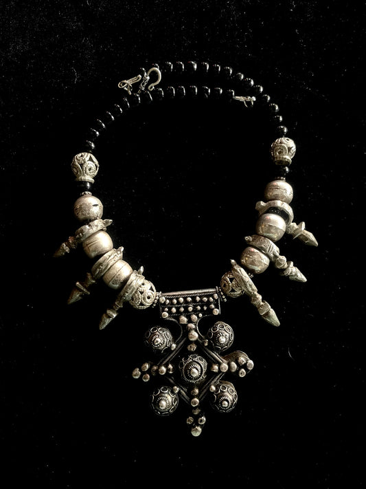 Antique Silver Boghdad Pendant from Mauritania