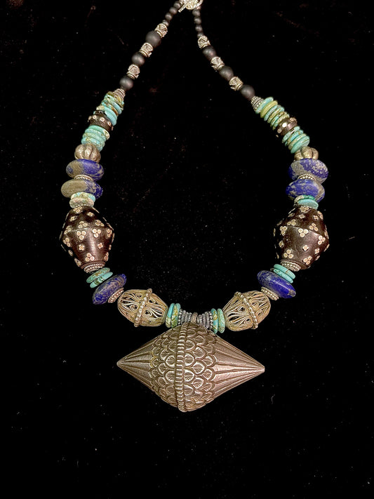 Vintage Indian Silver pendant