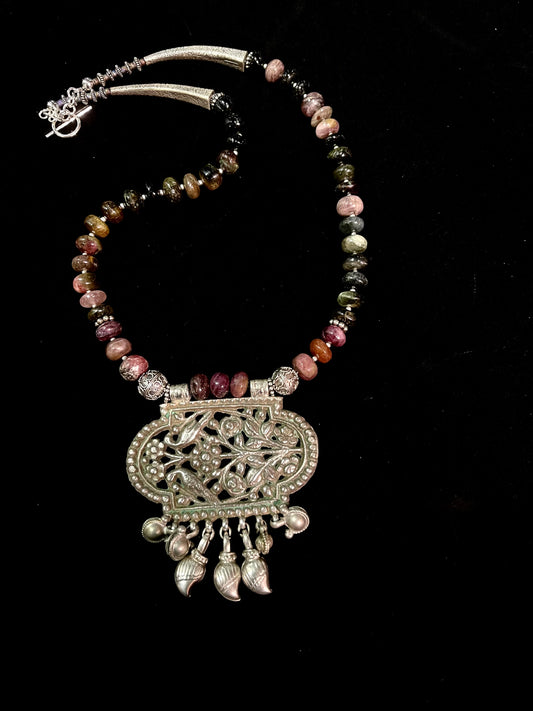 Vintage Silver Pendant from Pushkar Rajasthan