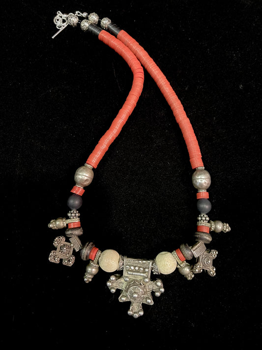 Antique Moroccan 'Croix Du Sud' Pendant
