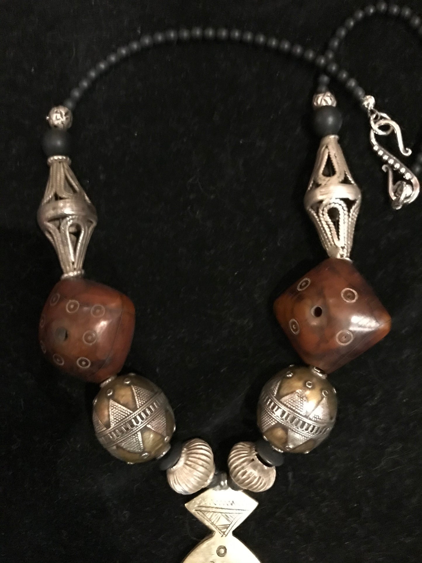 Tuareg Agadez Cross pendant necklace