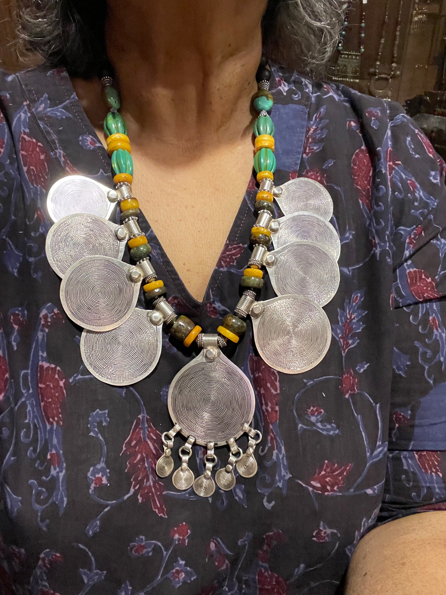 Moroccan Spirals necklace