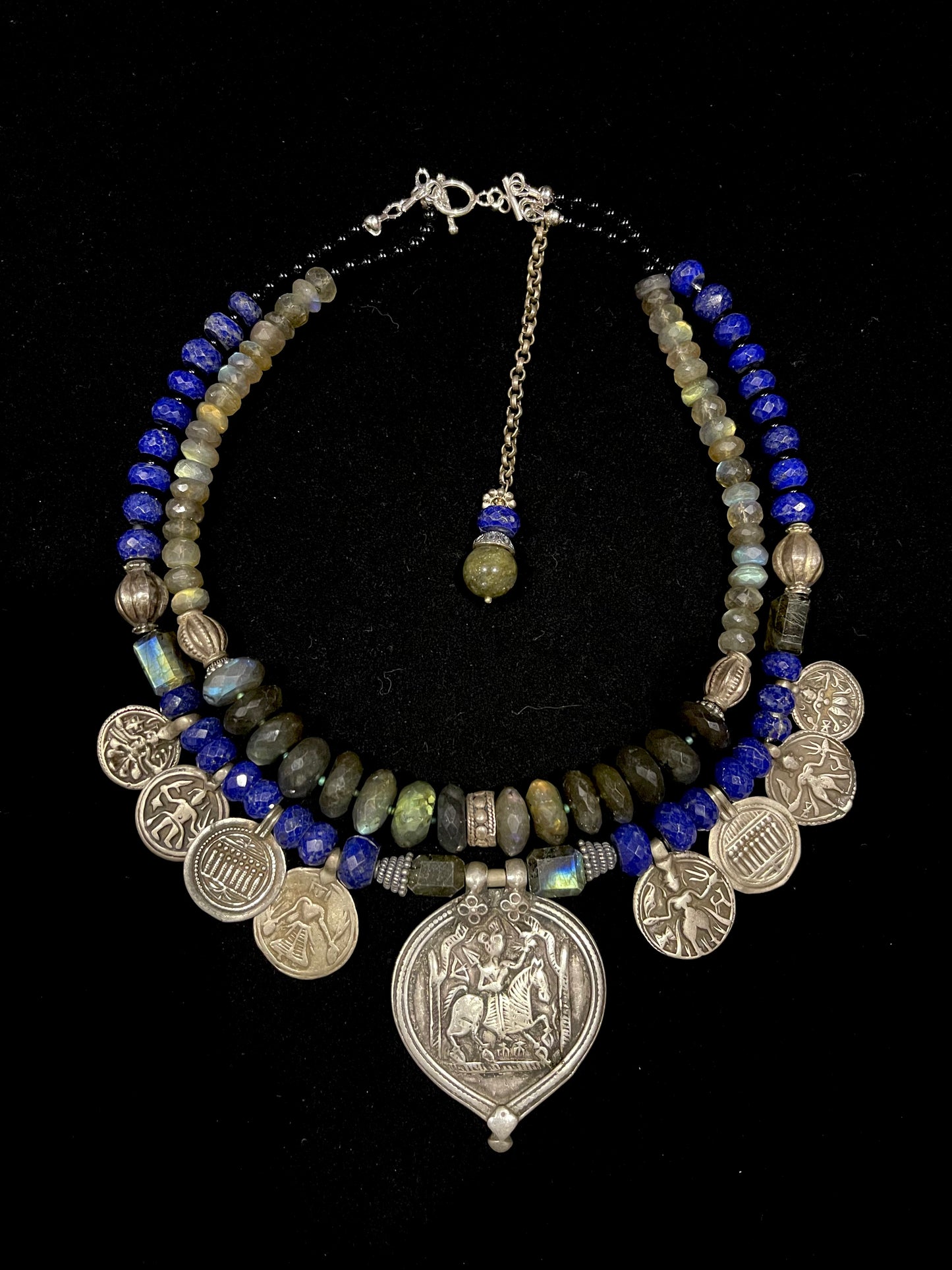 Antique Indian Patri necklace