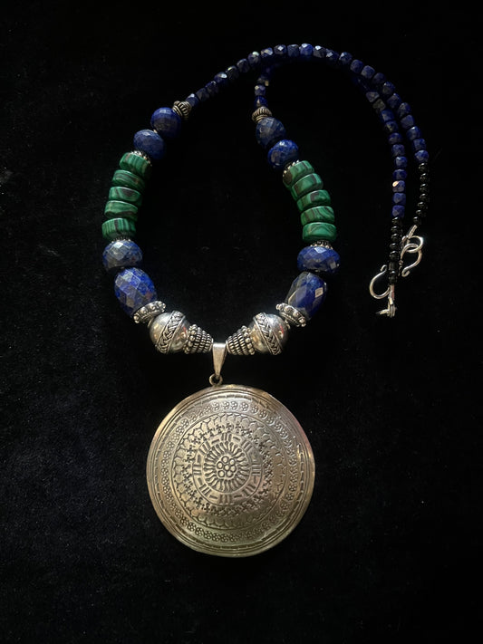 Tunisian pendant Necklace