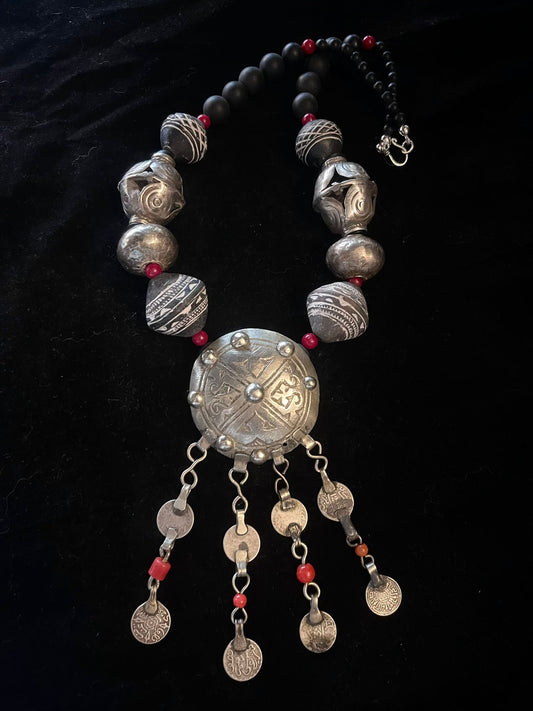 Vintage Moroccan silver (60-65% approx purity)