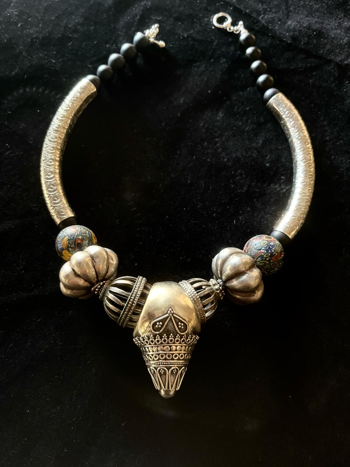 Sterling Silver Ring Repurposed as a Pendant