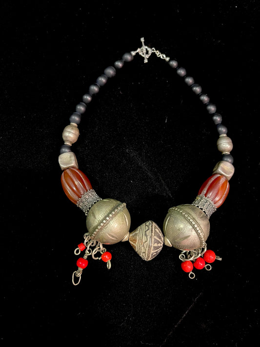 Antique Moroccan Silver Necklace