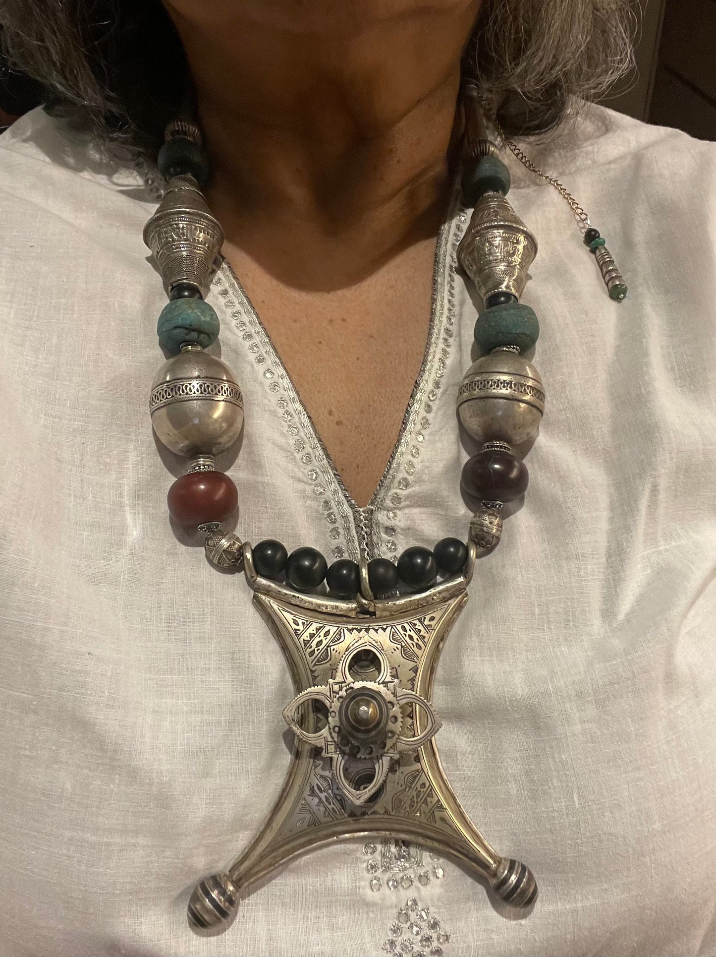 Tuareg pendant necklace