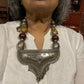 Classic silver pendant necklace
