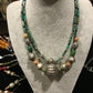 Old Indian Silver beads necklace