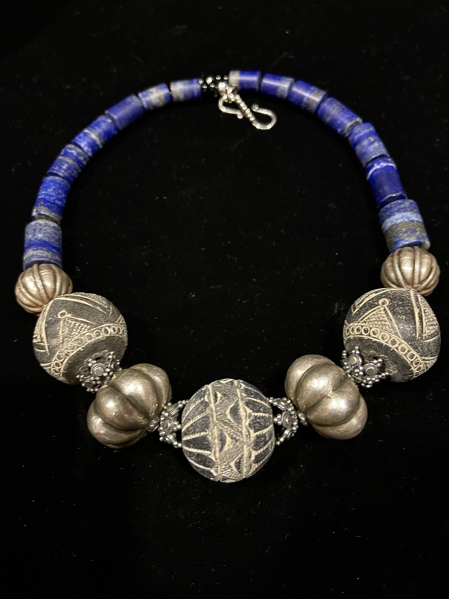 Old Mali Clay bead necklace