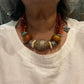 Antique Tagmout bead and coral necklace