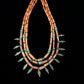 Mediterranean Corals necklace