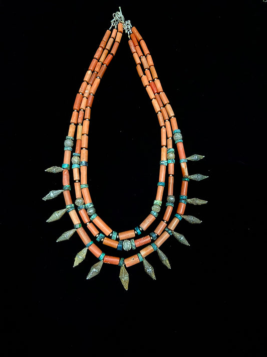 Mediterranean Corals necklace
