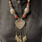 Vintage Afghan Silver pendant with dangles
