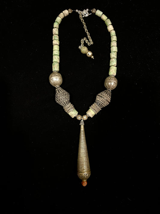 Yemeni drop necklace