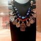 Moroccan multi pendant necklace