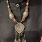 Vintage Afghan Silver pendant with dangles