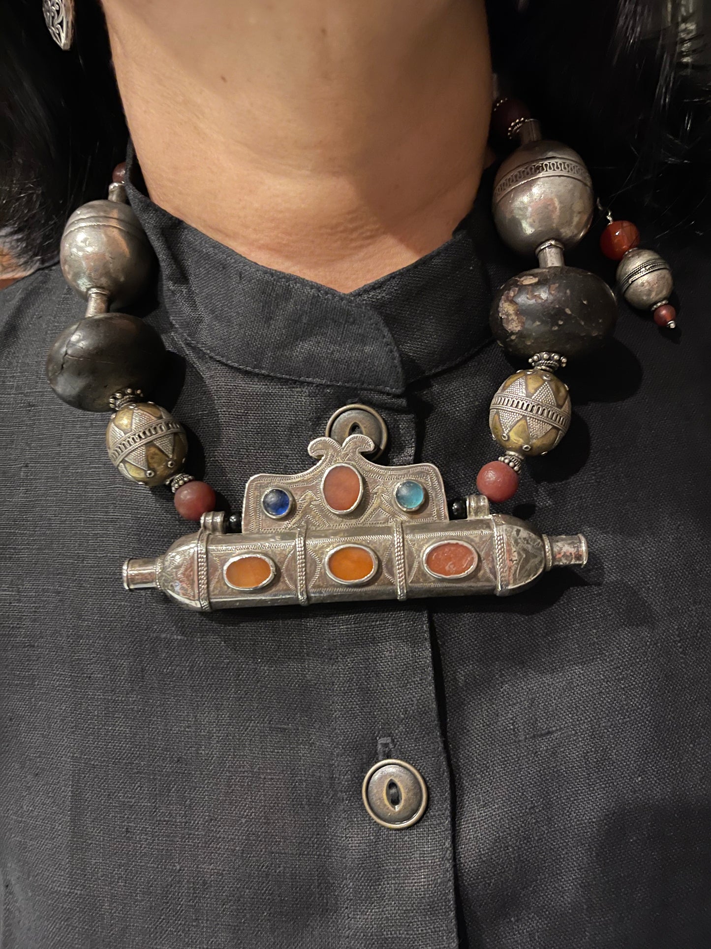 Turkoman Amulet Necklace