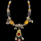 Classic necklace with Moroccan and afghan pendants